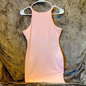 Seamless Pink Mini Dress - So Soft & Eye Catching!